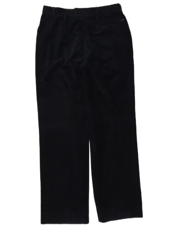 Sergio Tacchini Herre Corduroy Bukser IT 50 Large W32 L32 Marineblå