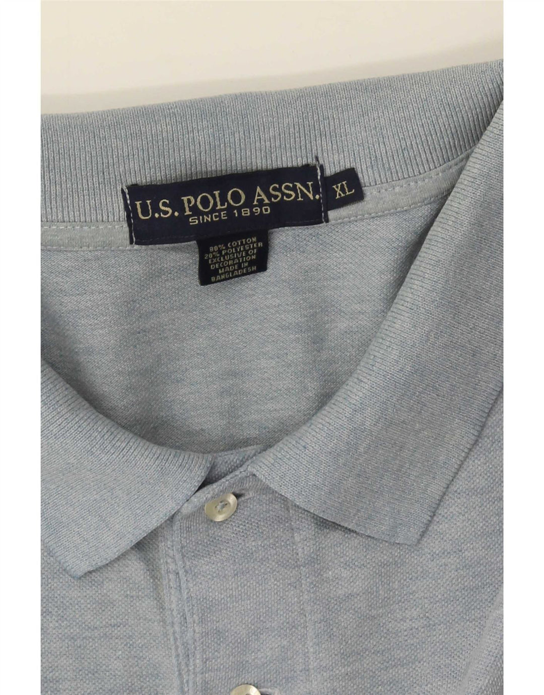 U.S. Polo Assn. Herreskjorte XL Blå Bomuld