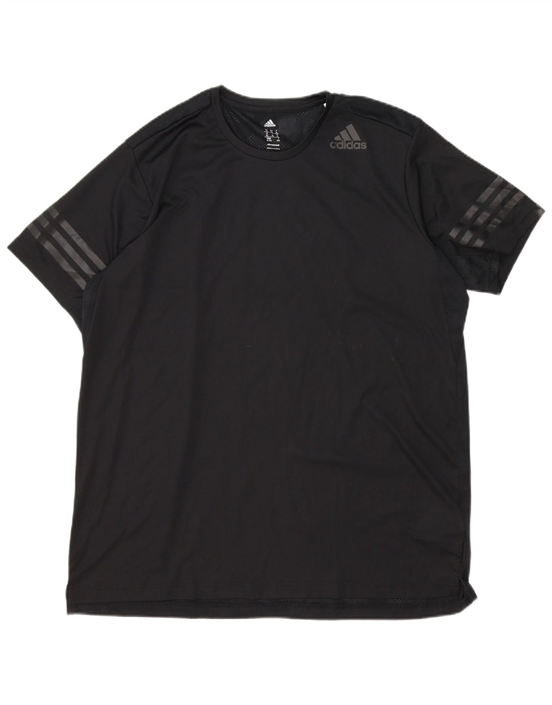 Adidas Herre Climacool T-Shirt Top XL Sort Polyester