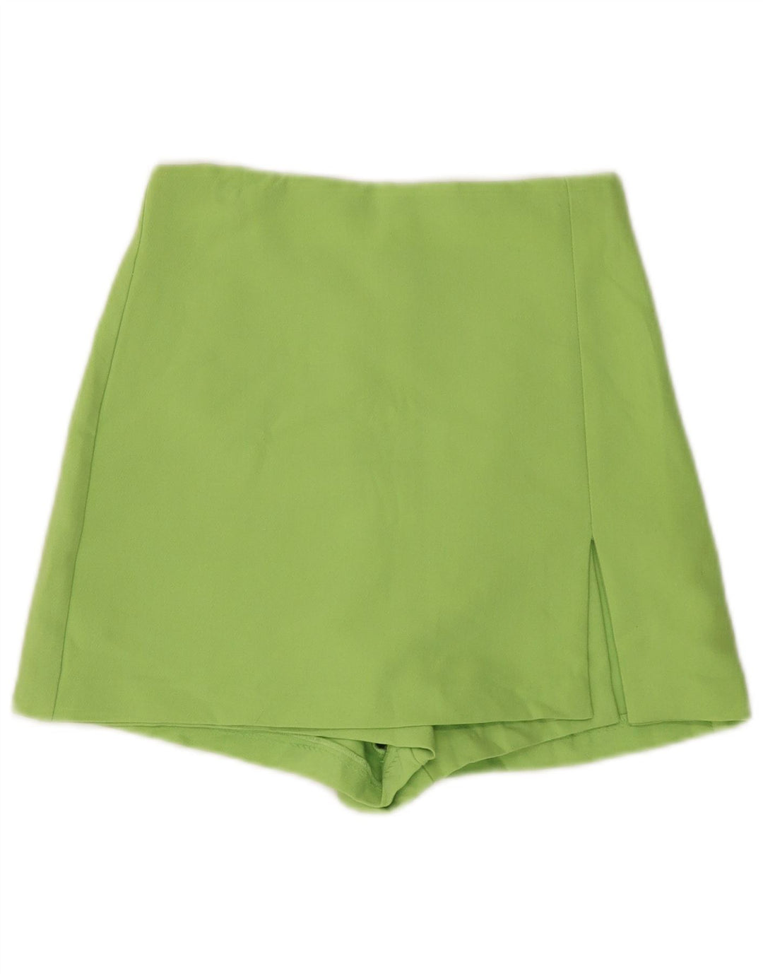 Zara Womens Skort UK 4 XS Grøn Polyester
