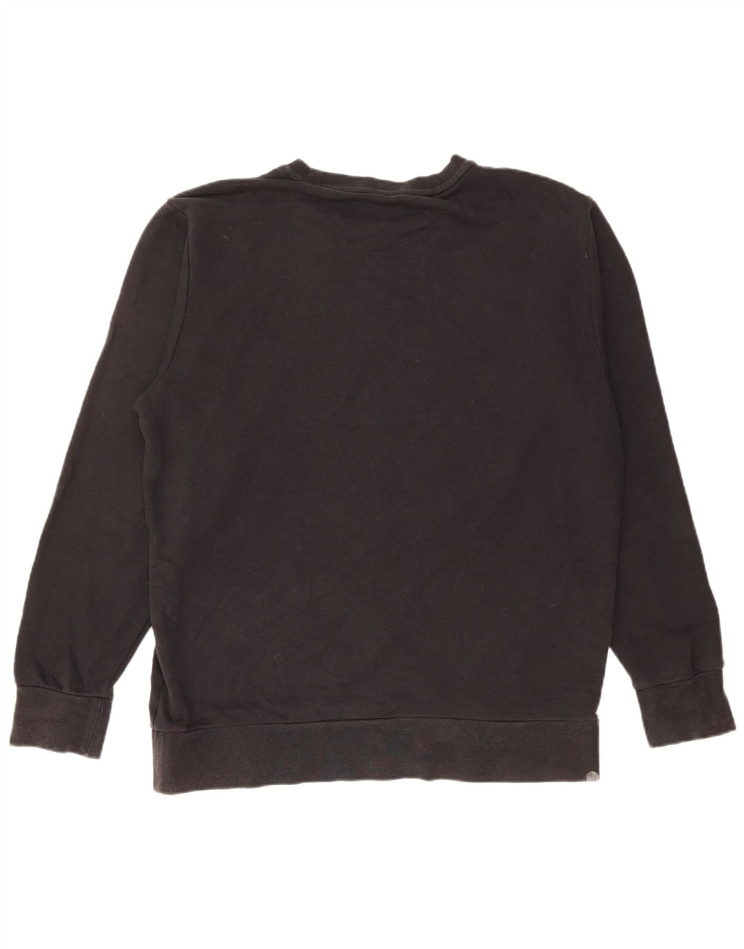 ADIDAS Mens Graphic Sweatshirt Jumper Large Black Cotton