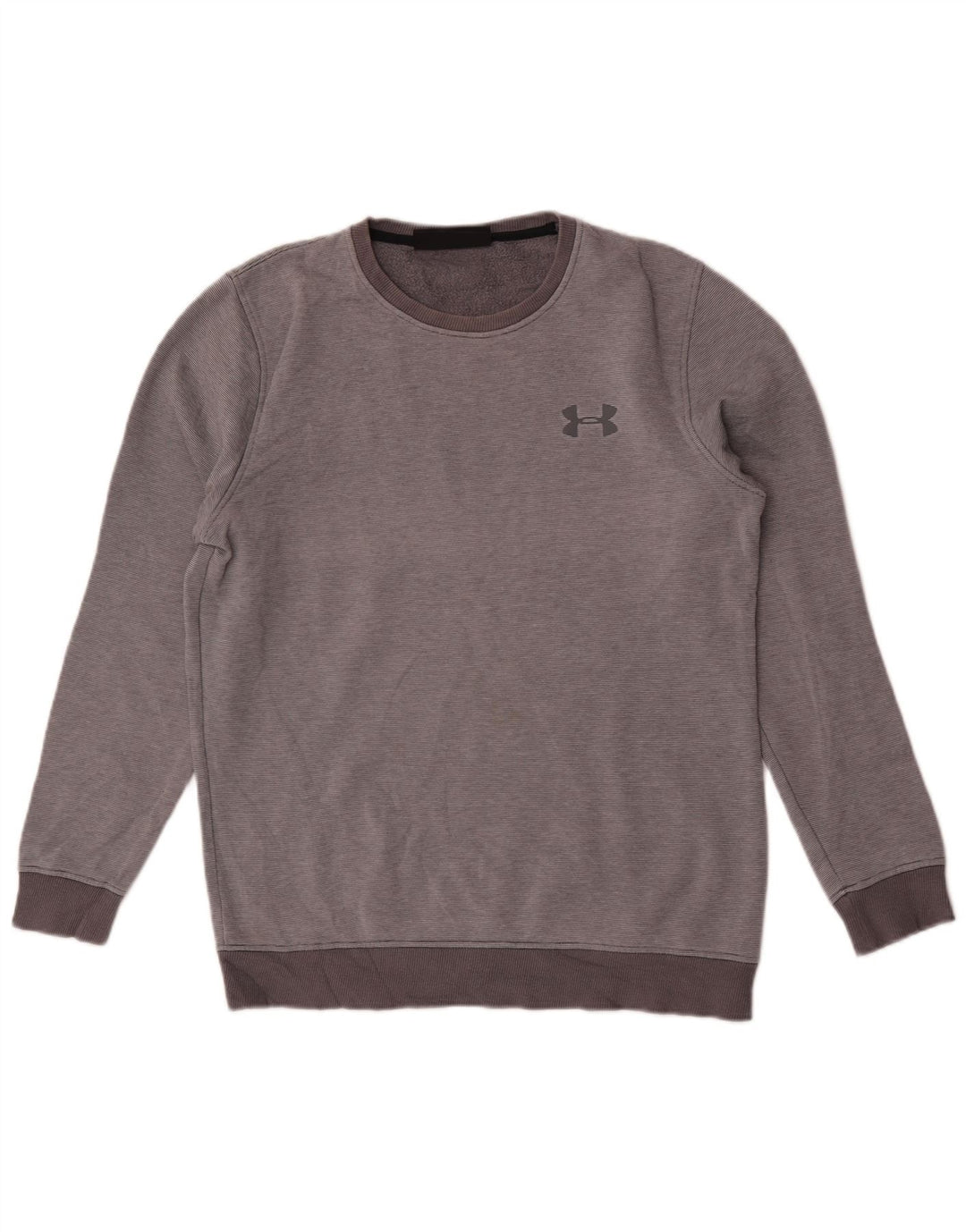 Under Armour Herre Sweatshirt Jumper Medium Grey Pinstripe