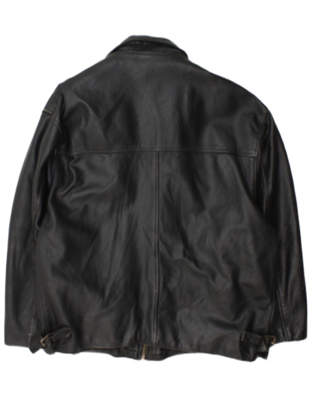 Vintage herre læderjakke UK 42 XL Sort