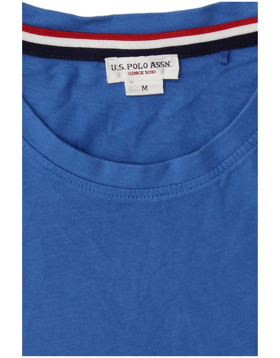 U.S. Polo Assn. Herre T-shirt Top Medium Blå Bomuld
