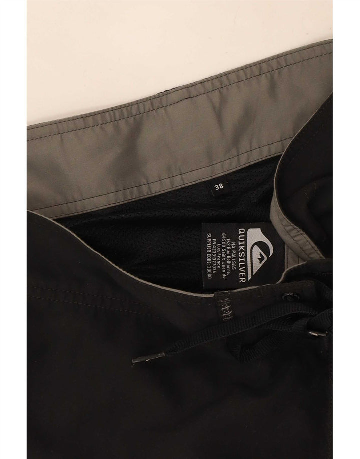 Quiksilver Herre grafiske svømmeshorts XL sort polyester
