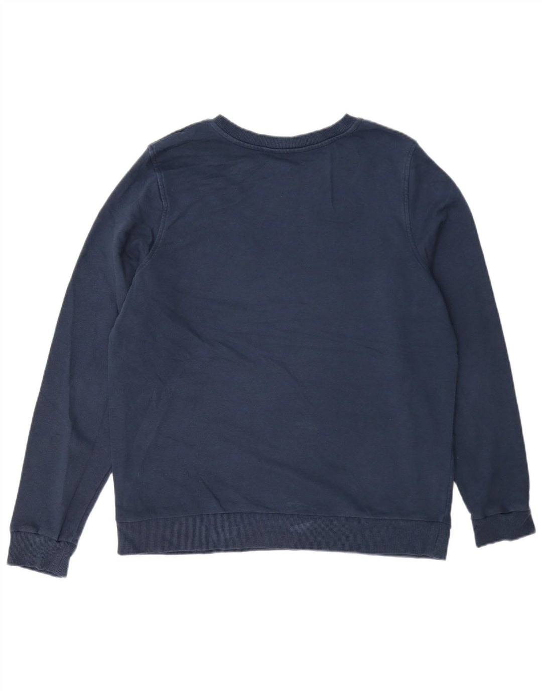 Marks & Spencer Dame Sweatshirt Jumper UK 16 Stor marineblå bomuld