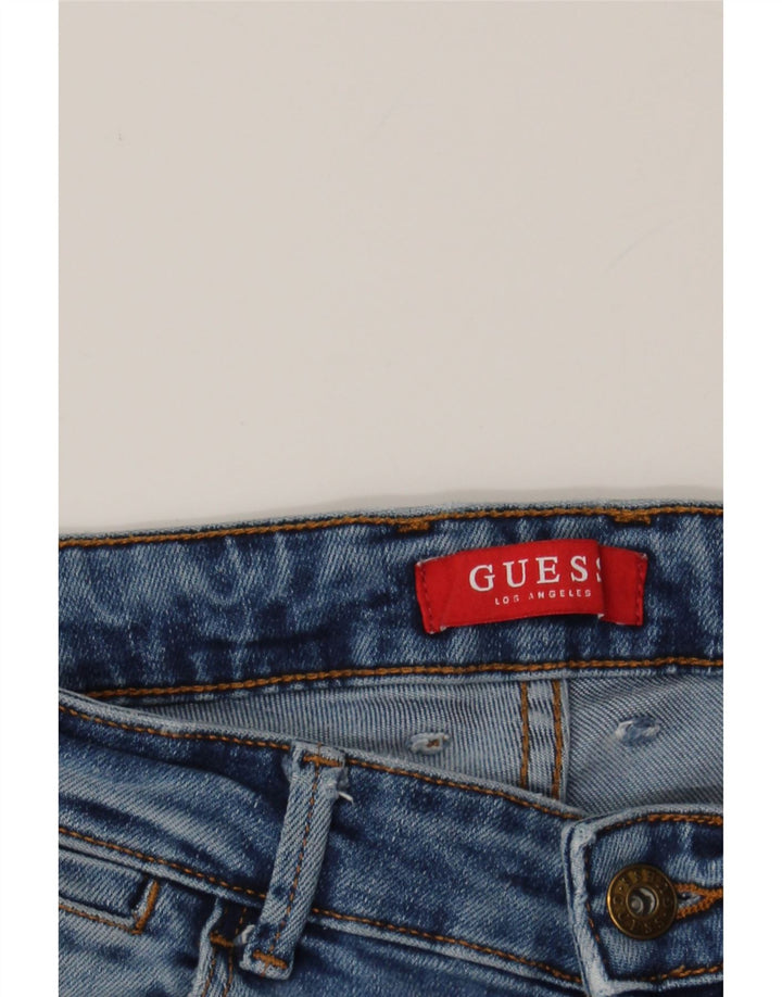 GUESS Womens Skinny Jeans W29 L32 Blue Vintage Guess and Second-Hand Guess from Messina Hembry 