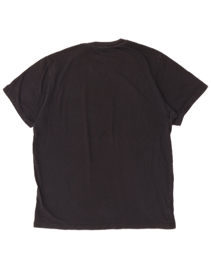 New Balance Herre Grafisk T-Shirt Top Stor Sort