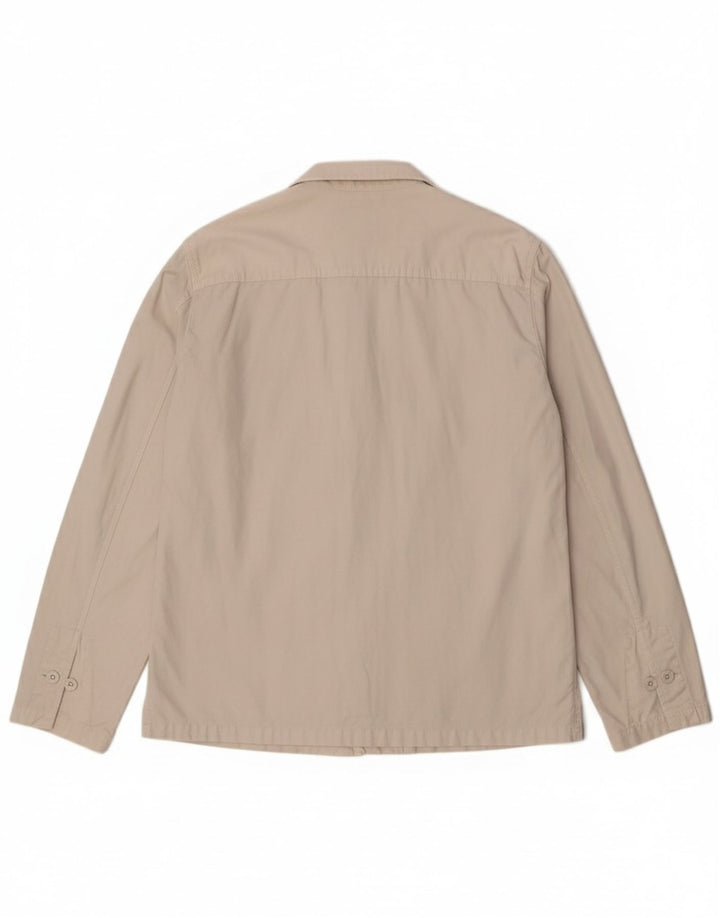 Gas Bomber Jacket UK 42 XL Off White Bomuld