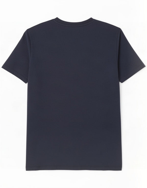 Jack & Jones Herre Slim Fit grafisk T-shirt top 2XL marineblå bomuld
