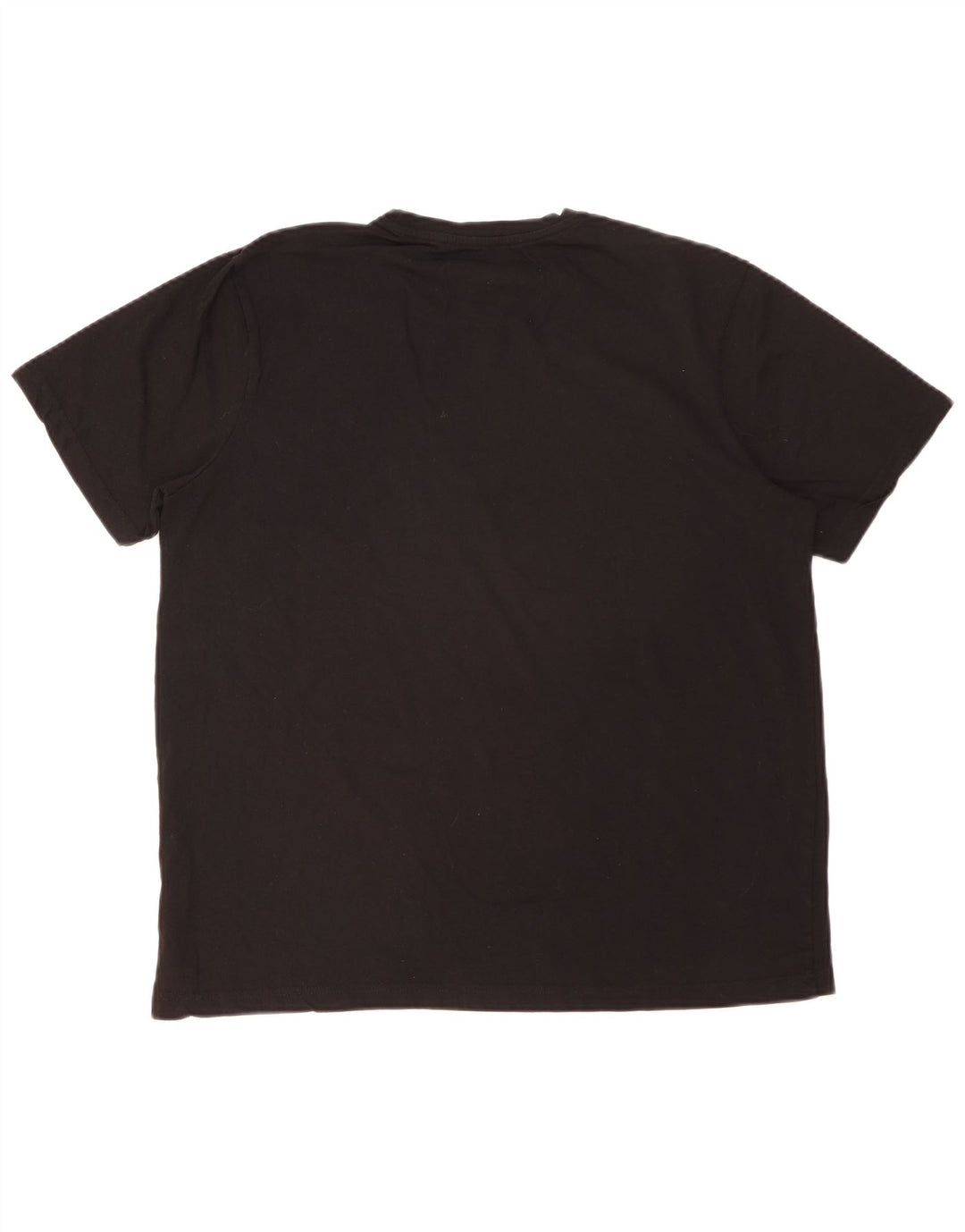 MOUNTAIN WAREHOUSE Herre Grafisk T-Shirt Top Stor Sort Bomuld