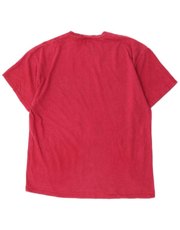 Nike Las Vegas grafisk T-shirt top til mænd, stor rødbrun bomuld