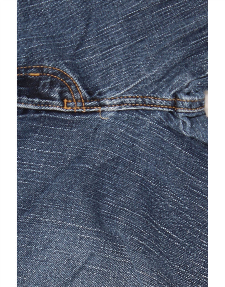 Wrangler Herre Texas Stretch Straight Jeans W36 L30 Blå Bomuld