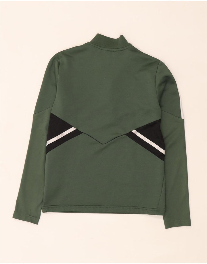 Adidas Boys Graphic Pullover Træningsdragt Top 9-10 år Khaki