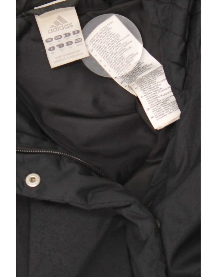 Adidas Polstret Damejakke UK 14 Stor Sort Polyester