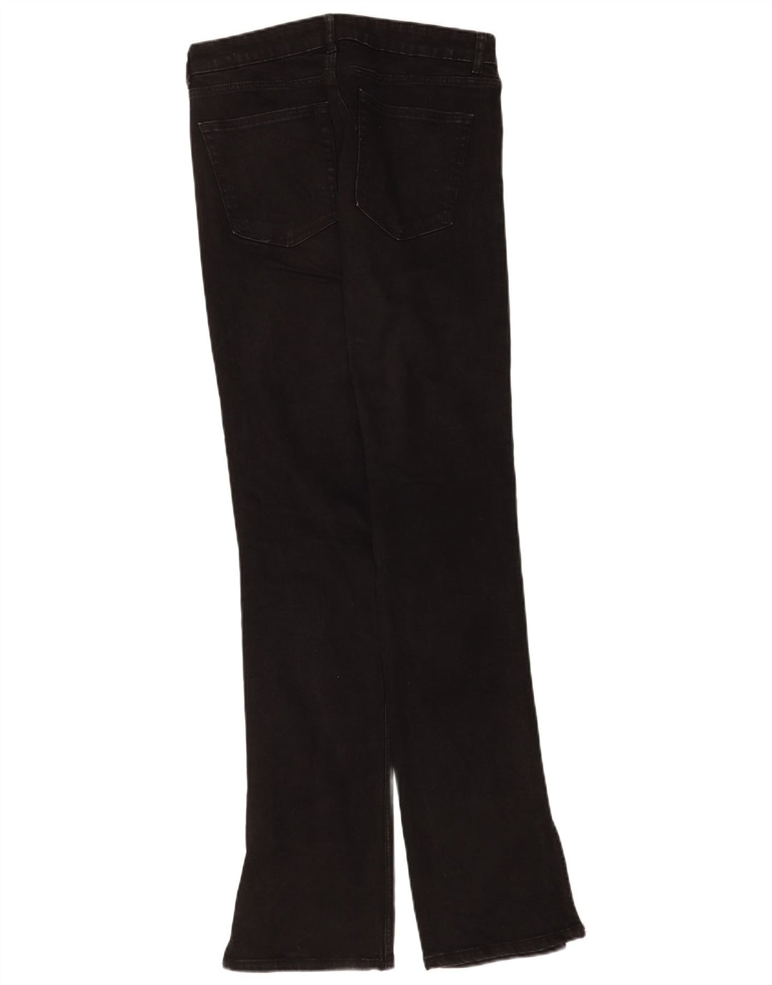 Zara Dame Bootcut Jeans EU 42 Large W32 L33 Sort