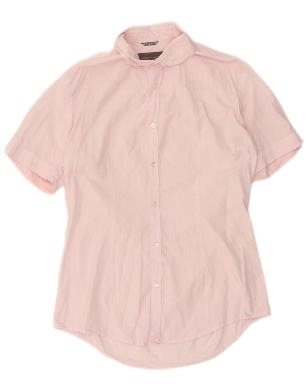 Daniele Alessandrini Herreskjorte str. 39 15 1/2 Medium Pink Nålestribe