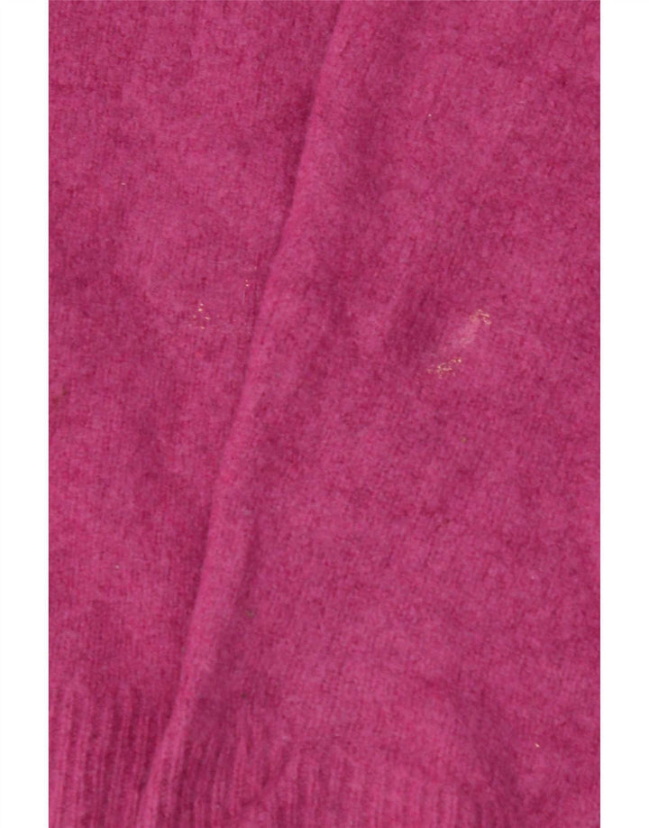 Zara Dame Turtle Neck Jumper Sweater UK 12 Medium Pink