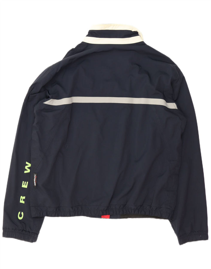 Murphy & Nye Herre Windbreaker Jacket UK 44 2XL Navy Blue Colourblock