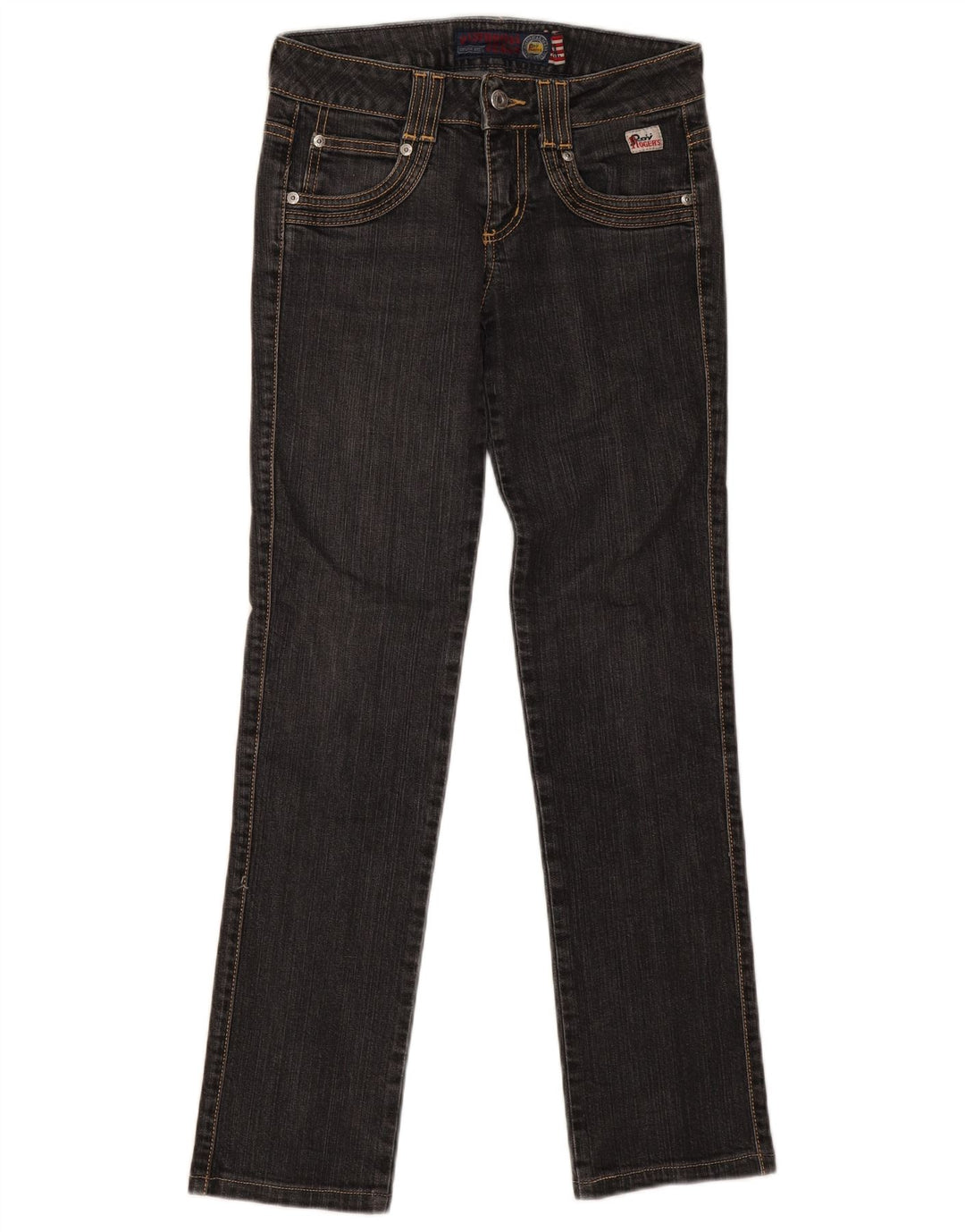 Roy Rogers lige jeans til kvinder W24 L29 marineblå bomuld