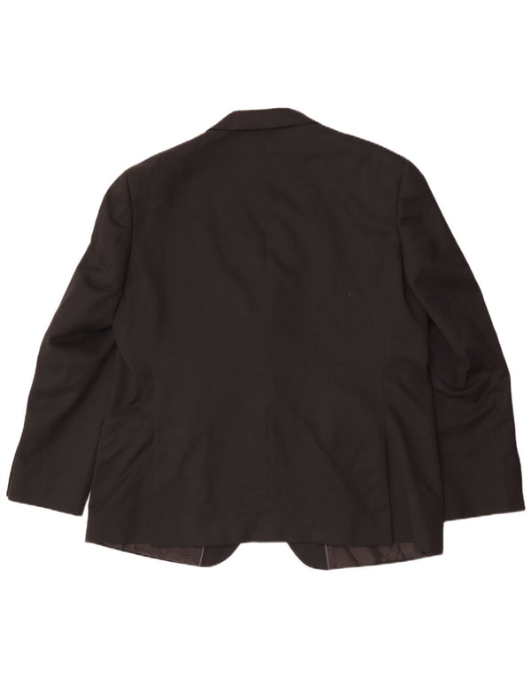Marks & Spencer Herre 2-knaps blazerjakke UK 46 XL Sort Polyester
