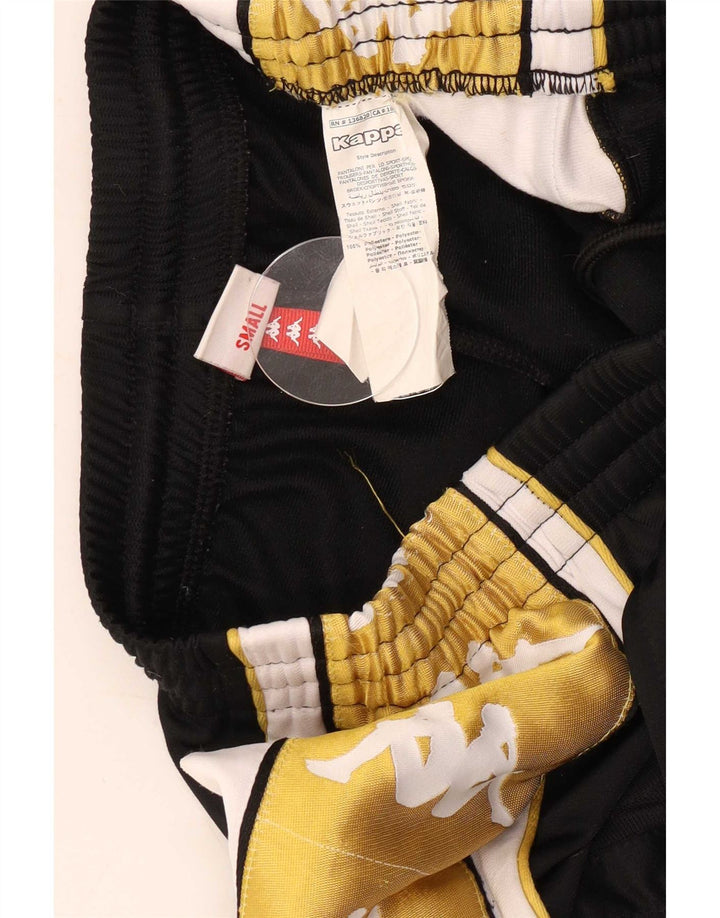 Kappa Herre Graphic Crop Træningsdragt Bukser Small Black Colourblock