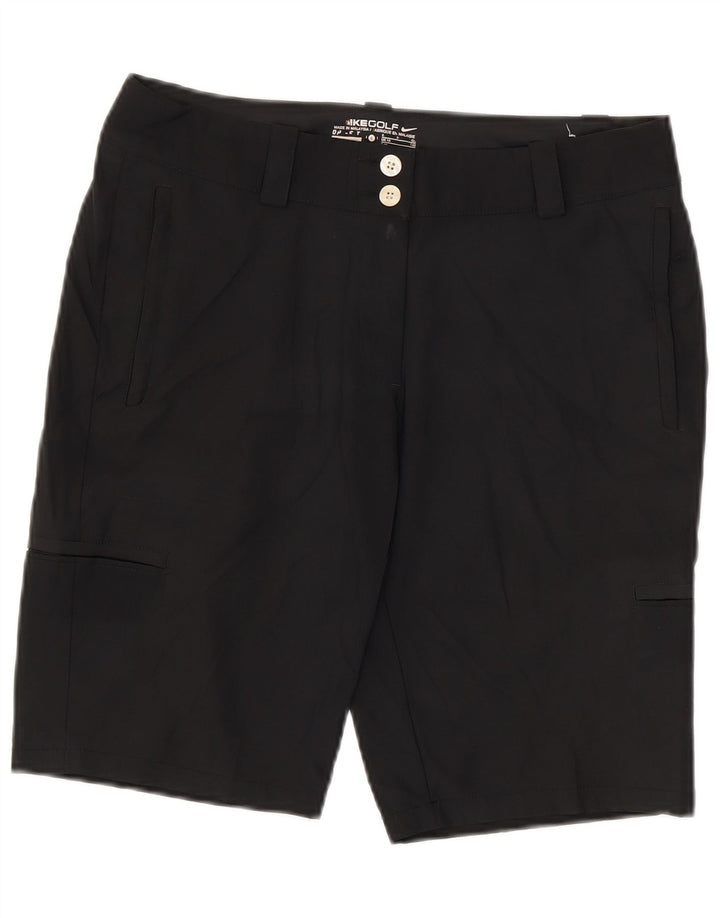 NIKE Golf Cargo Shorts til kvinder UK 10 Small W30 Black Polyester