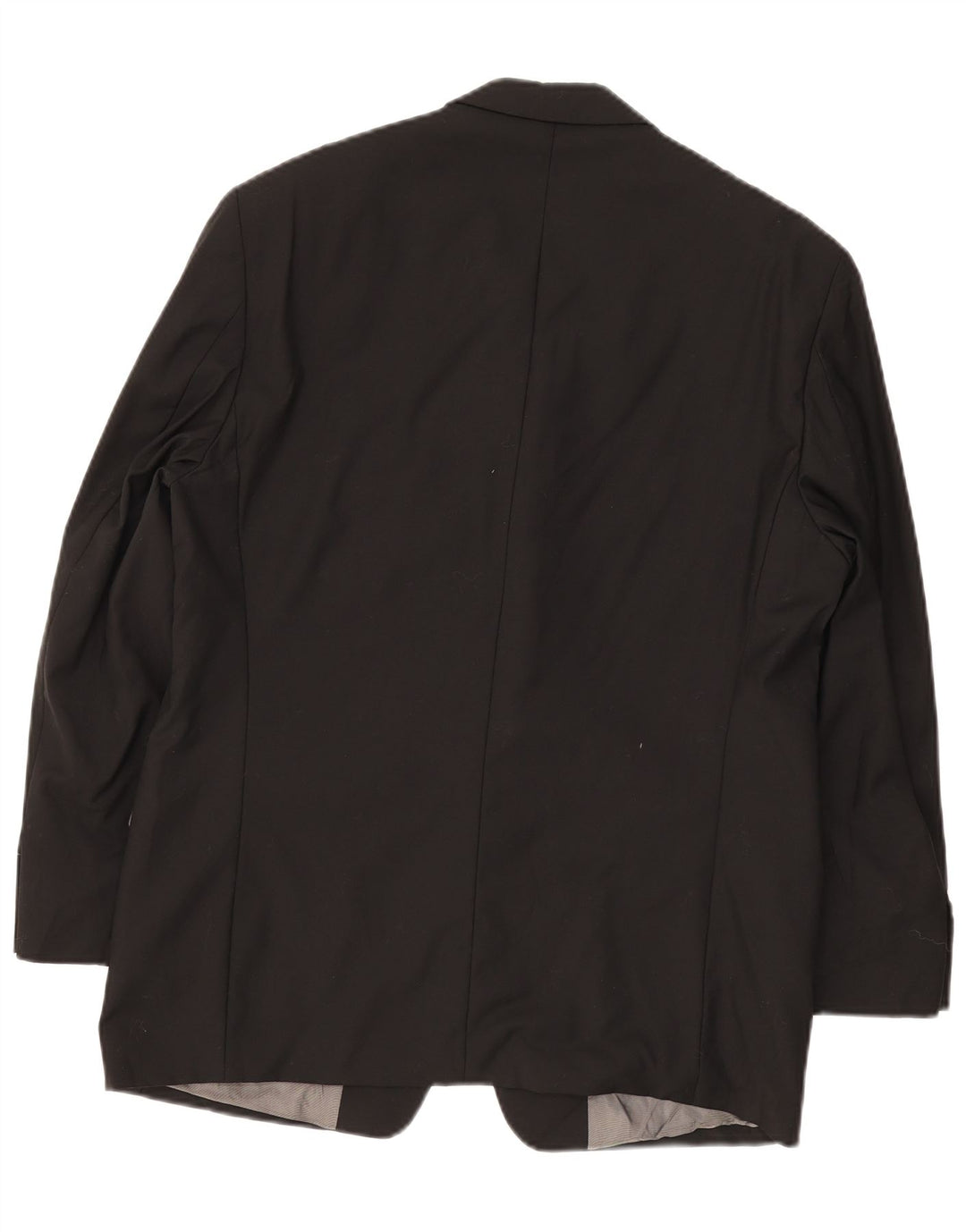 Calvin Klein Herre 3-knaps blazerjakke UK 38 Medium Sort Uld