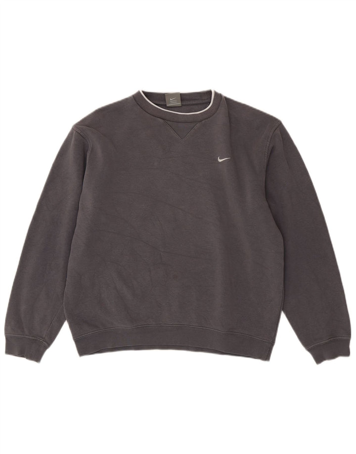 Nike Boys Sweatshirt Jumper 12-13 år Stor Grå Bomuld
