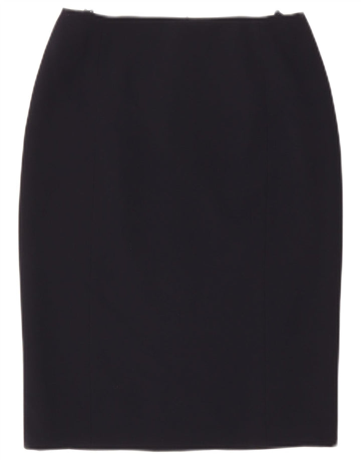Basler Pencil Nederdel til kvinder W26 Small Navy Blue Triacetat