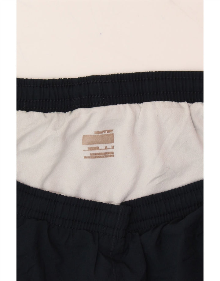 NIKE Womens Sport Shorts UK 14 Medium  Navy Blue Polyester Vintage Nike and Second-Hand Nike from Messina Hembry 