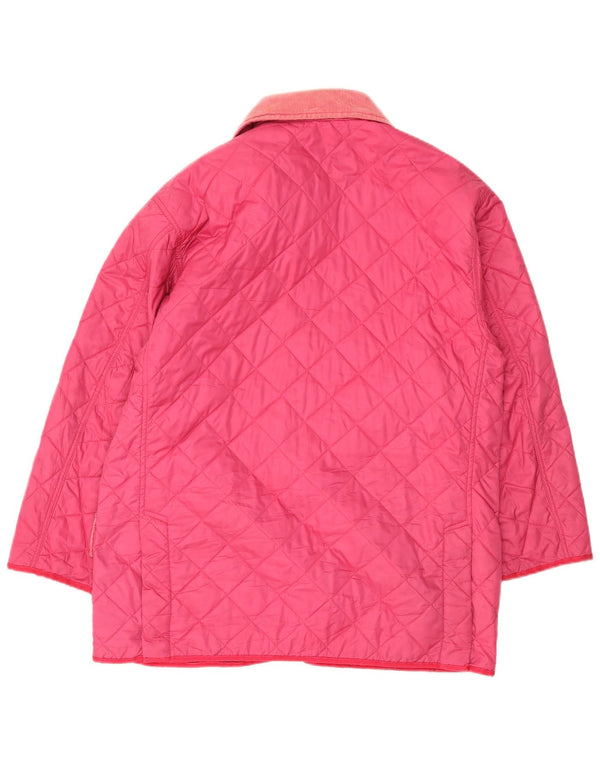 Belfe & Belfe Dame Oversized Quiltet Frakke IT 44 Medium Pink Polyester
