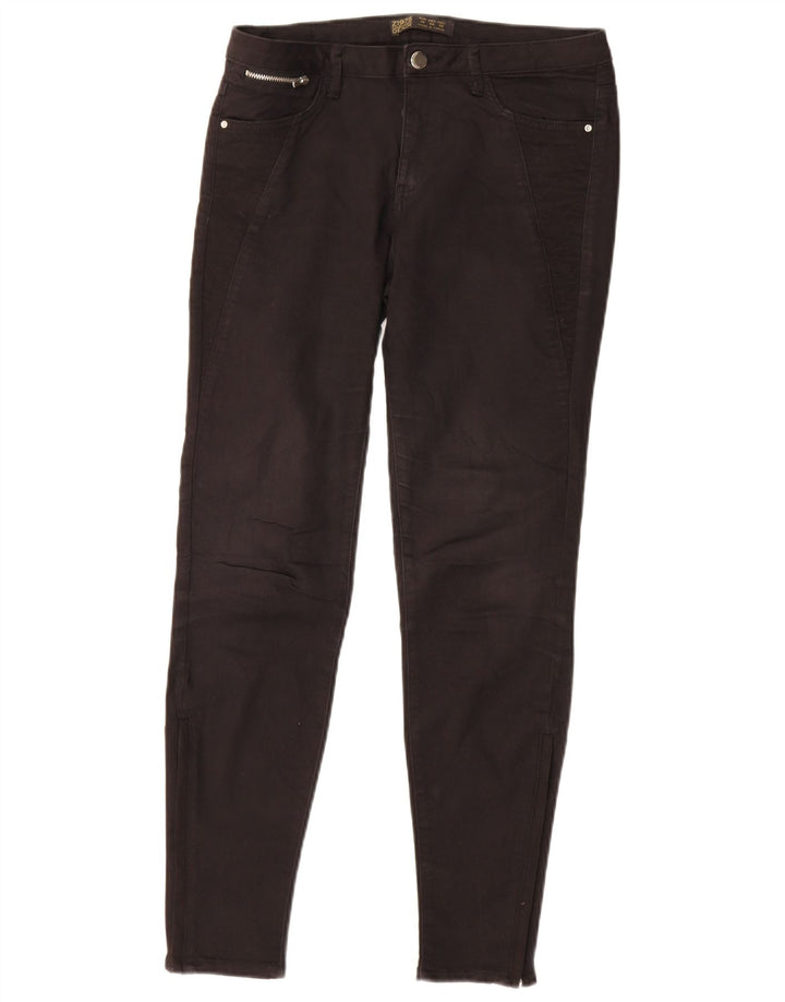 Zara Dame Skinny Jeans EU 40 Medium W30 L28 Sort