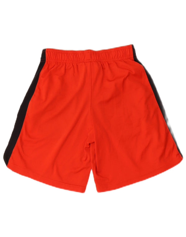 Under Armour drenge grafiske sportsshorts 7-8 år Lille rød farveblok