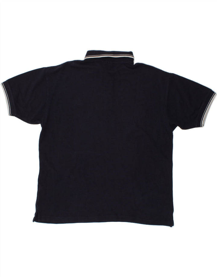 KAPPA Mens Polo Shirt XL Navy Blue Cotton Vintage Kappa and Second-Hand Kappa from Messina Hembry 