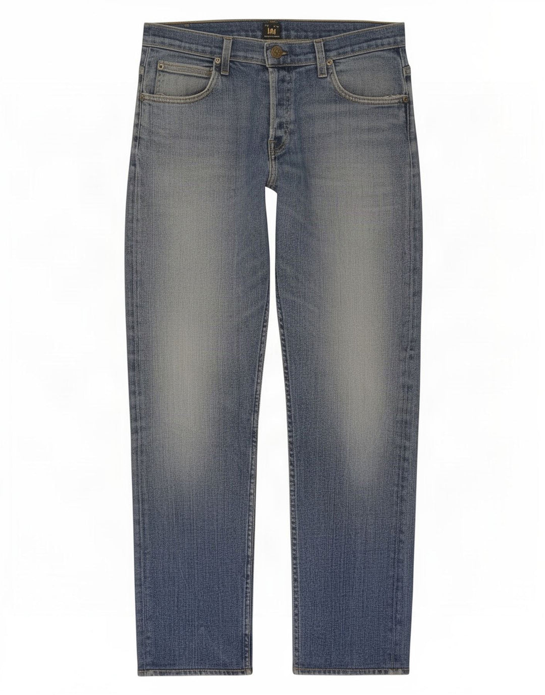 Lee Mens Powell Slim Jeans W33 L34 Blå Bomuld