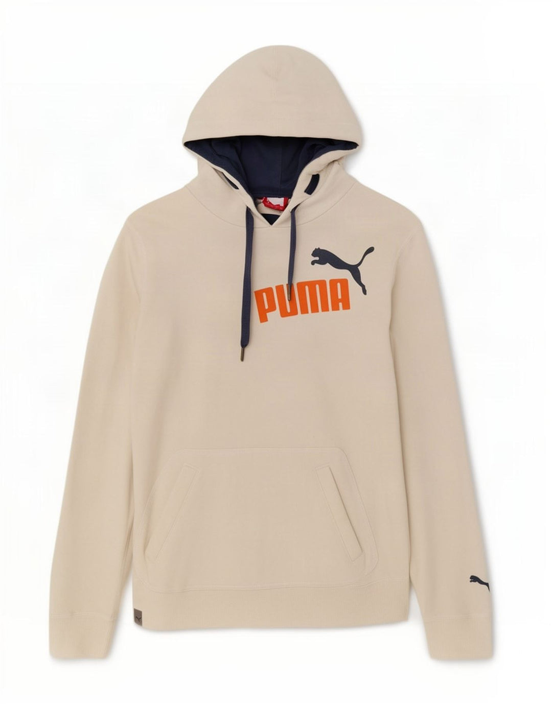Puma Herre grafisk hættetrøje Jumper Medium White