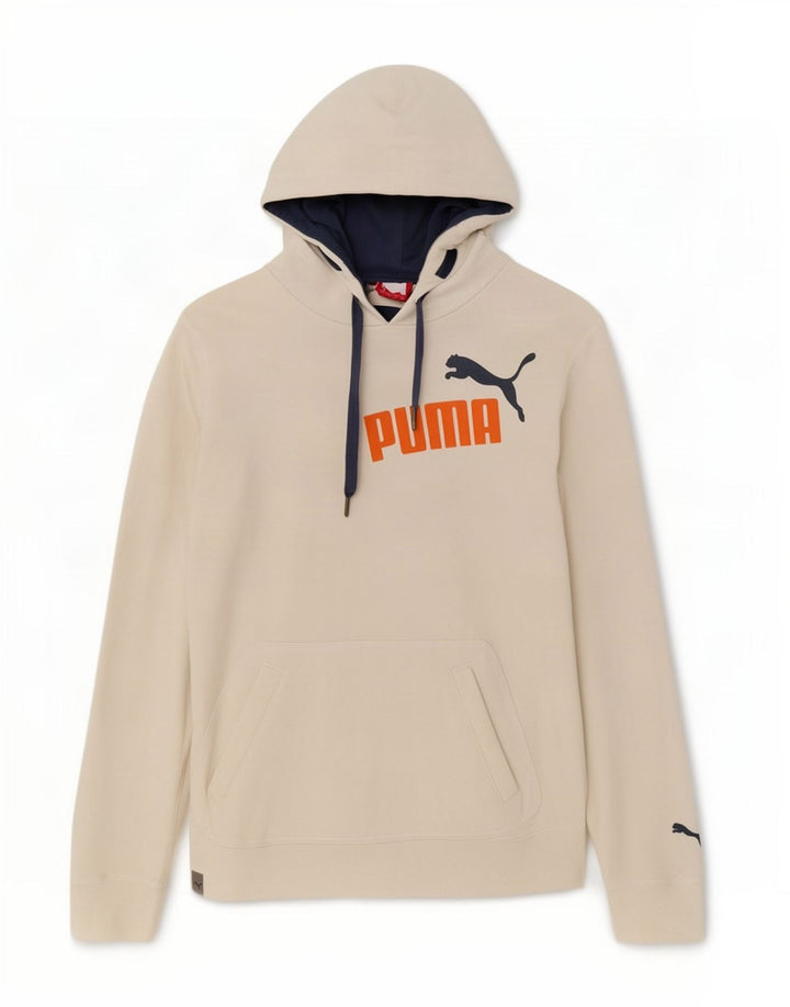 Puma Herre grafisk hættetrøje Jumper Medium White