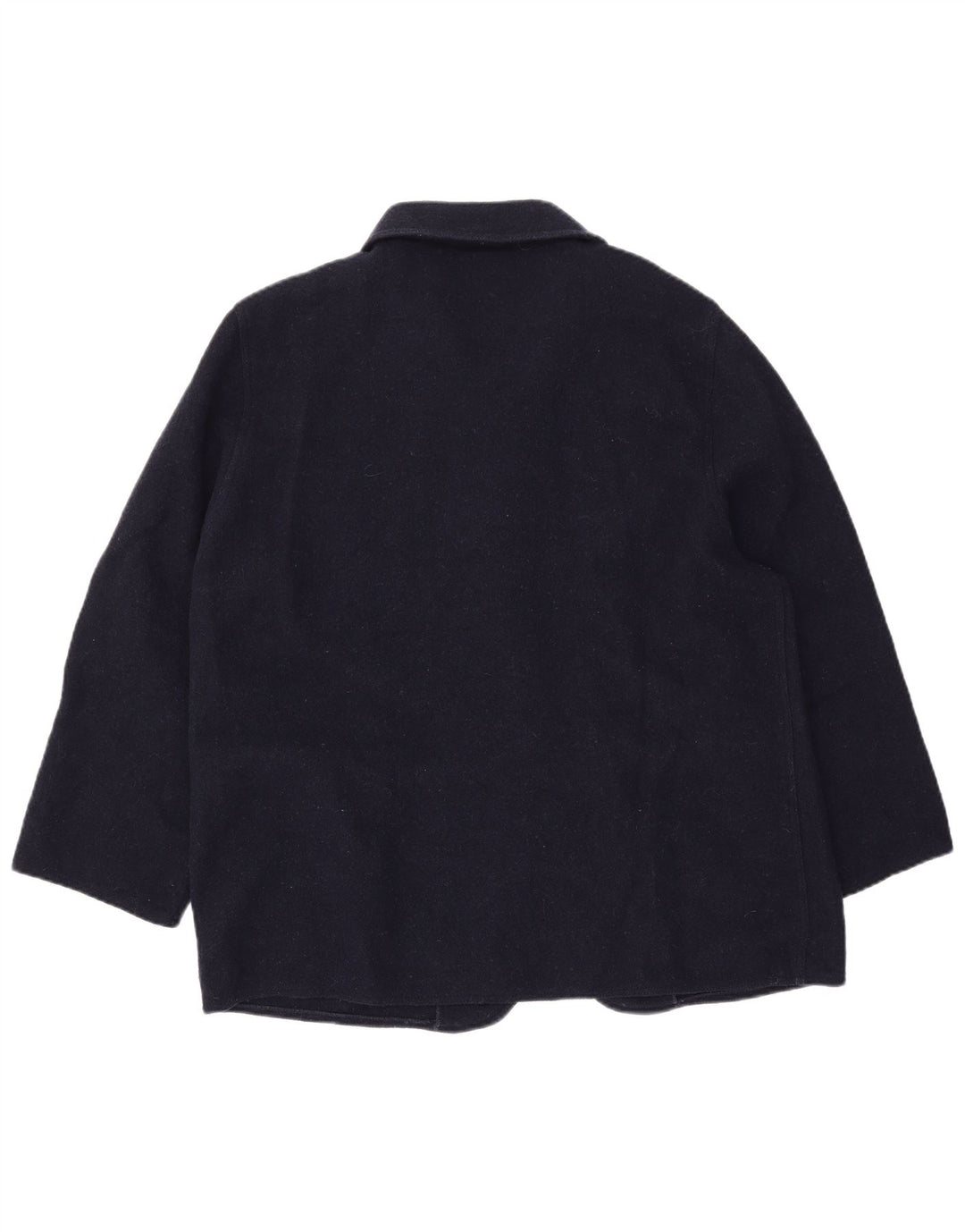 EASY Dame 3/4 ærmer 4 knaps blazerjakke IT 46 Stor marineblå