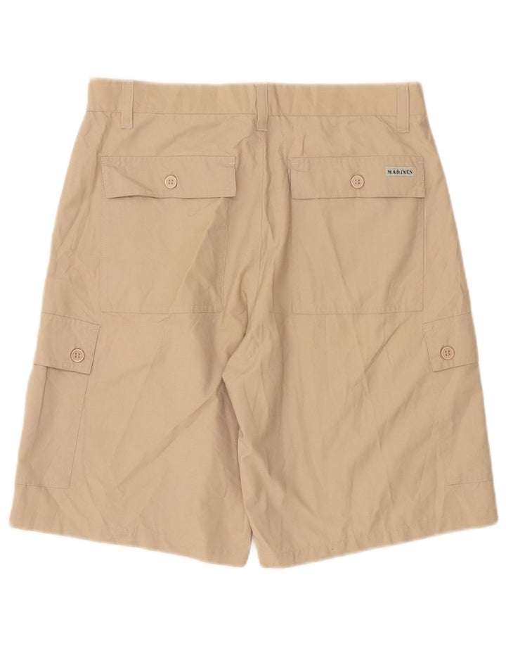 Vintage Herre Cargo Shorts IT 48 Medium W32 Beige