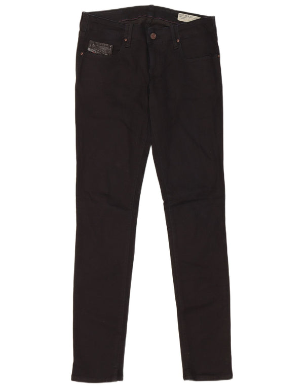 Diesel Dame Grupee Low Waist Super Slim Skinny Jeans W26 L30 Navy Blue