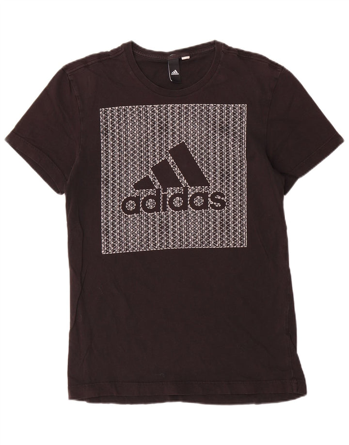 Adidas Grafisk T-shirt top til mænd, lille sort