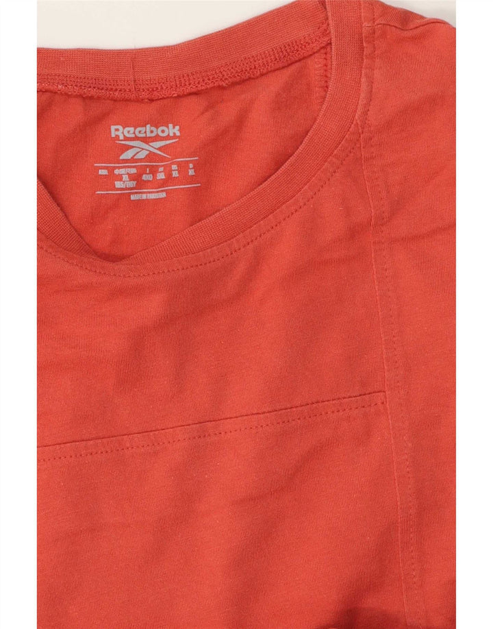 Reebok Herre T-Shirt Top XL Orange