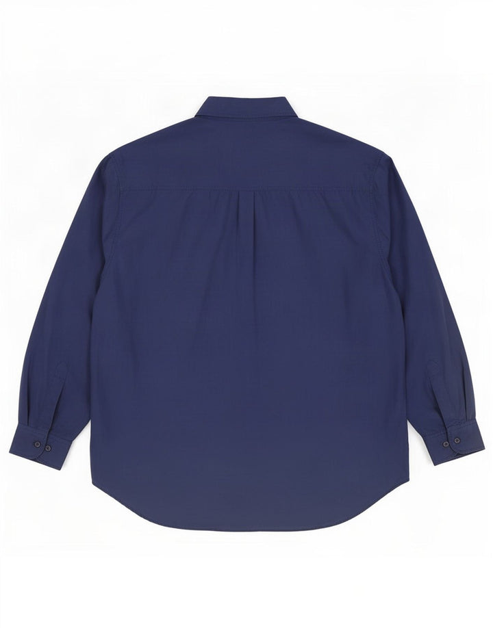 Pamela Herreskjorte Medium Navy Blue