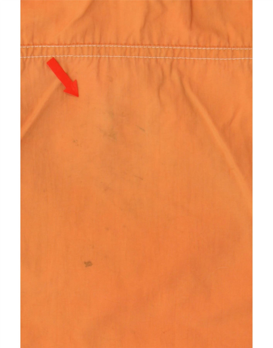 SPEEDO Mens Graphic Swimming Shorts Medium  Orange Polyester Vintage Speedo and Second-Hand Speedo from Messina Hembry 