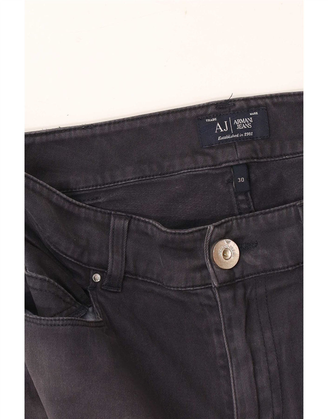 Armani Skinny Jeans til kvinder W30 L29 Marineblå