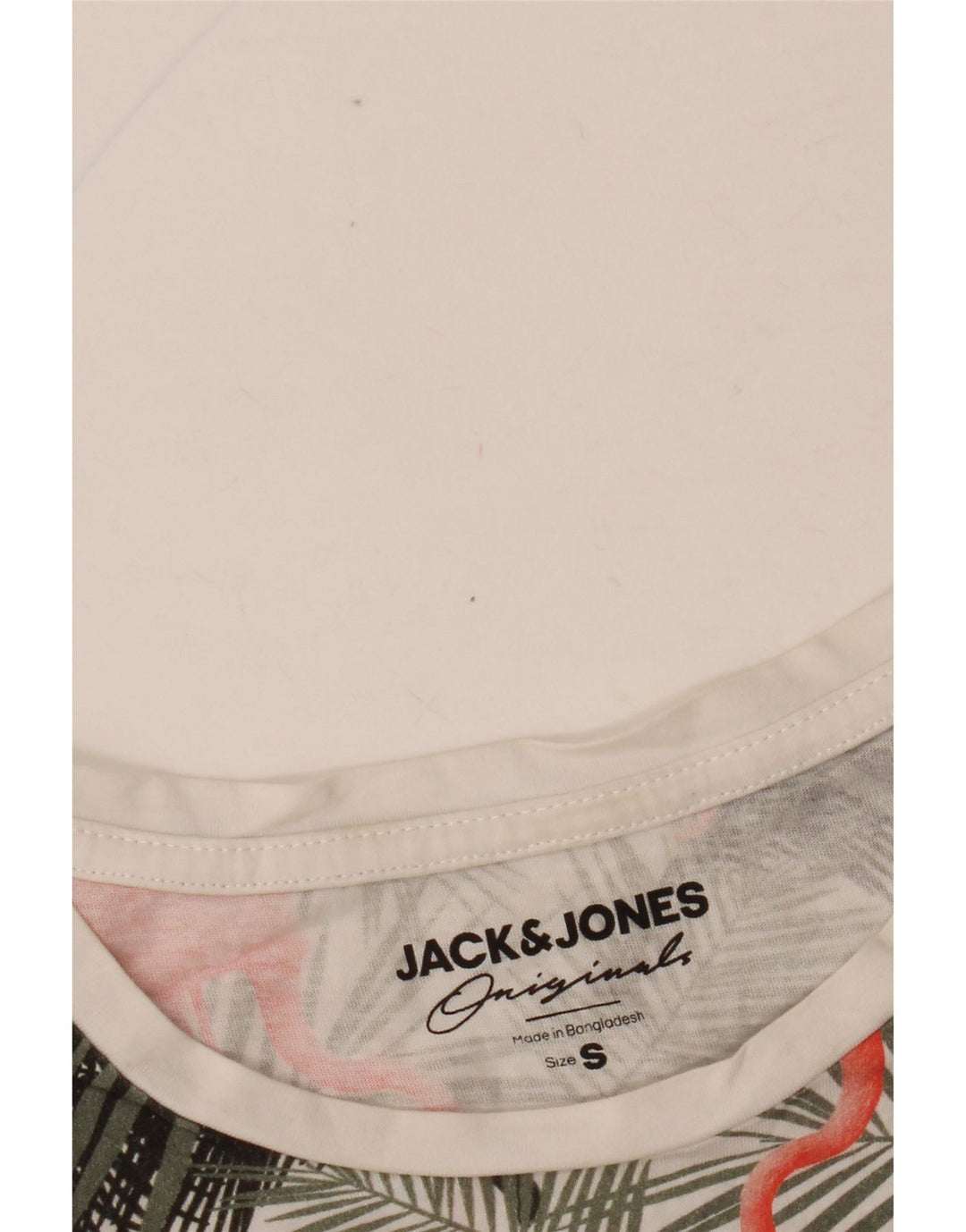 JACK & JONES Herre grafisk T-shirt Top Lille flerfarvet blomster