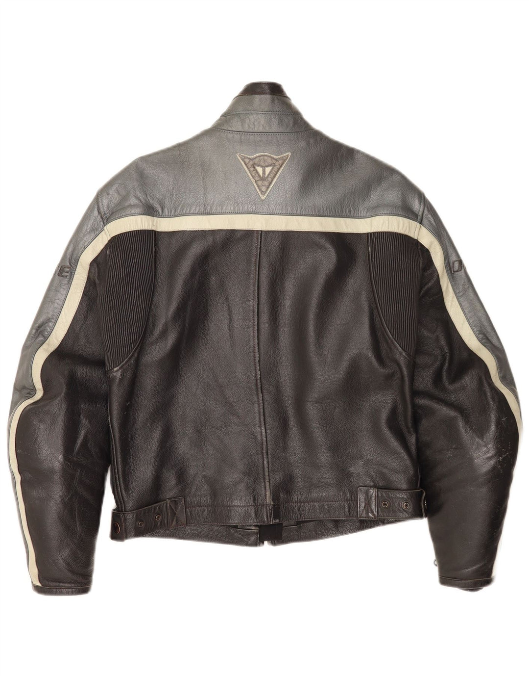 Dainese Herre Læder Racer Jakke EU 46 2XS Sort Colourblock