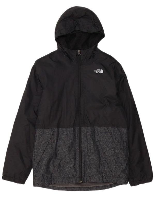 The North Face Boys Windbreaker Jacket 14-15 år XL Sort Colourblock