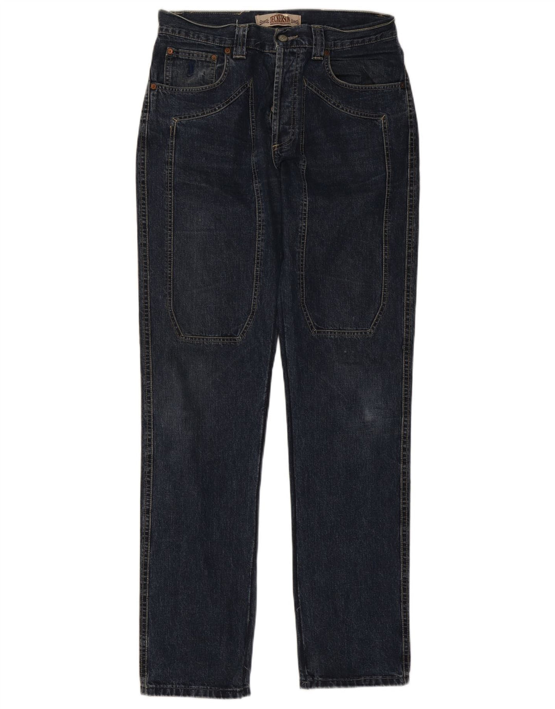 Jeckerson Straight Jeans til mænd W32 L34 Marineblå